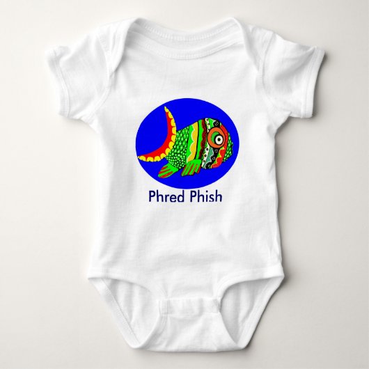 Phred Phish Baby Creeper Romper (Voorkant)