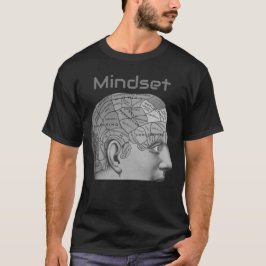  Phrenology Head Mindset Brain Map T-shirt
