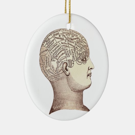  phrenology Ornament Double Sided (Rechts)