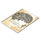 Phrenology Steampunk notebook Notitieboek (Linkerzijde)