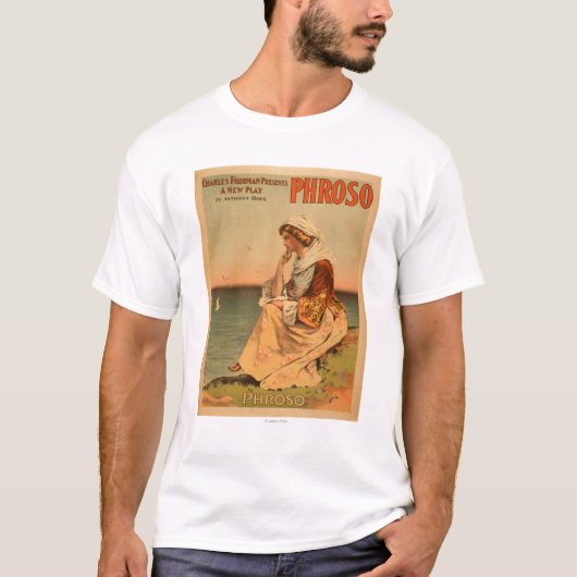Phroso Woman bij het Poster van de Koerdische Thea T-shirt (Voorkant)