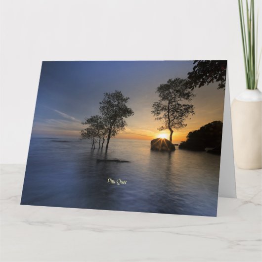 Phu Quoc Island, Vietnam-kaart Kaart (Voorkant)