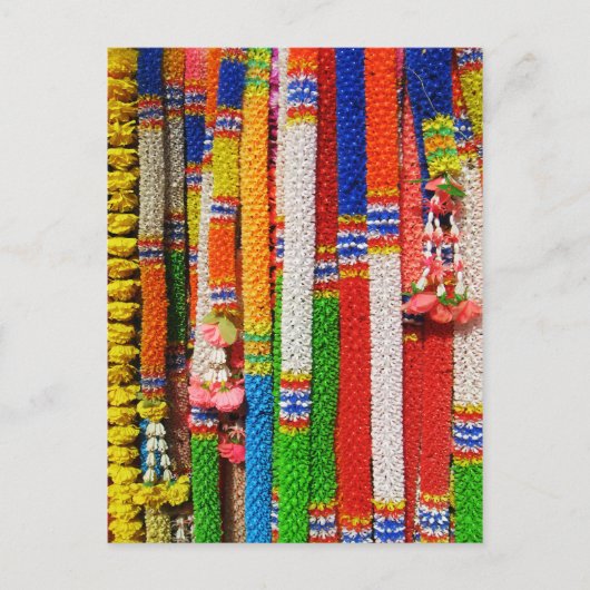 Phuang Maalai - Thai Floral Garland Briefkaart (Voorkant)