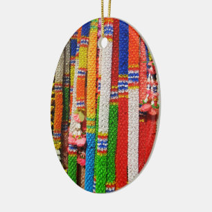 Phuang Maalai - Thai Floral Garland Keramisch Ornament