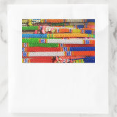 Phuang Maalai - Thai Floral Garland Rechthoekige Sticker (Tas)