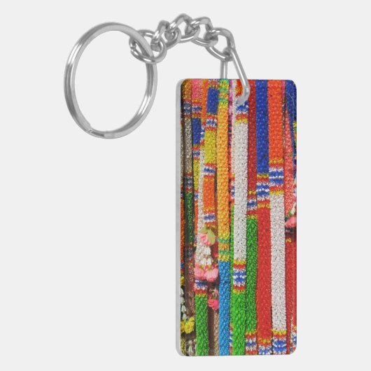 Phuang Maalai - Thai Floral Garland Sleutelhanger (Voorkant Links)