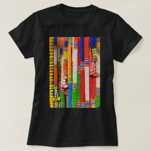 Phuang Maalai - Thai Floral Garland T-shirt (Design voorkant)