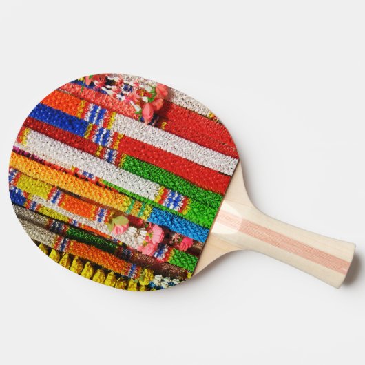 Phuang Maalai - Thai Floral Garland Tafeltennisbatje (Zijkant)