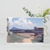 PhuCat AFB Vietnam 1968 Afdruk Kaart (Staand voorkant)