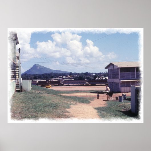 PhuCat AFB Vietnam 1968 Afdruk Poster (Voorkant)