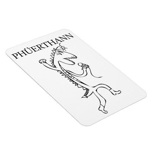 Phuerthann 4-inch bij 6-inch Flexibele fotomagneet Magneet (Rechterzijde)