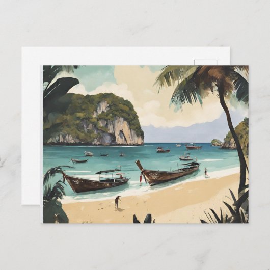 Phuket (5) briefkaart (Voorkant / Achterkant)