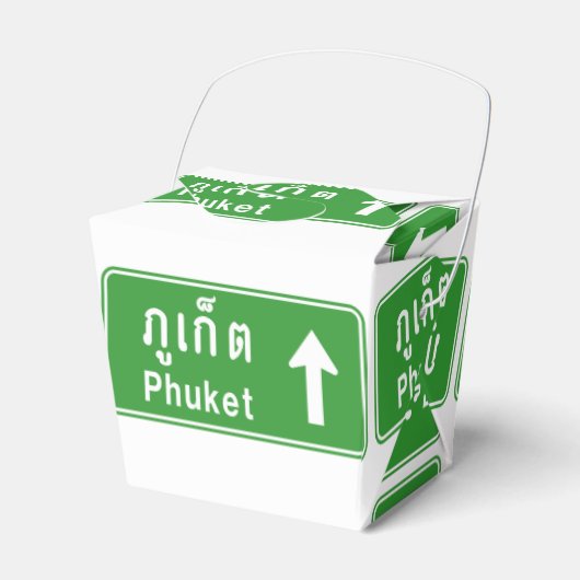 Phuket Ahead ⚠ Thai Highway Traffic ⚠ Bedankdoosjes (Voorkant Zijde)