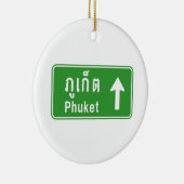 Phuket Ahead ⚠ Thai Highway Traffic ⚠ Keramisch Ornament (Rechts)