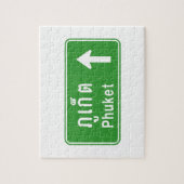 Phuket Ahead ⚠ Thai Highway Traffic ⚠ Legpuzzel (Verticaal)