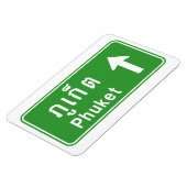 Phuket Ahead ⚠ Thai Highway Traffic ⚠ Magneet (Linkerzijde)
