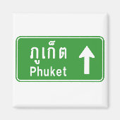Phuket Ahead ⚠ Thai Highway Traffic ⚠ Magneet (Voorkant)