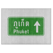 Phuket Ahead ⚠ Thai Highway Traffic ⚠ Snijplank (Voorkant)