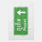 Phuket Ahead ⚠ Thai Highway Traffic ⚠ Theedoek (Verticaal)