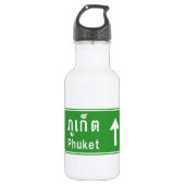 Phuket Ahead ⚠ Thai Highway Traffic ⚠ Waterfles (Voorkant)