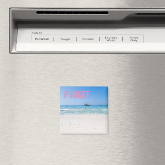 Phuket Beach Thailand souvenir Magneet (Insitu (Vaatwasser))