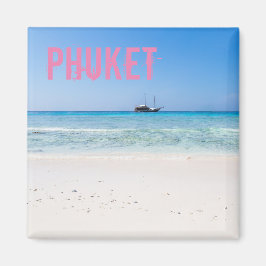 Phuket Beach Thailand souvenir Magneet