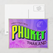 PHUKET BRIEFKAART (Voorkant / Achterkant)