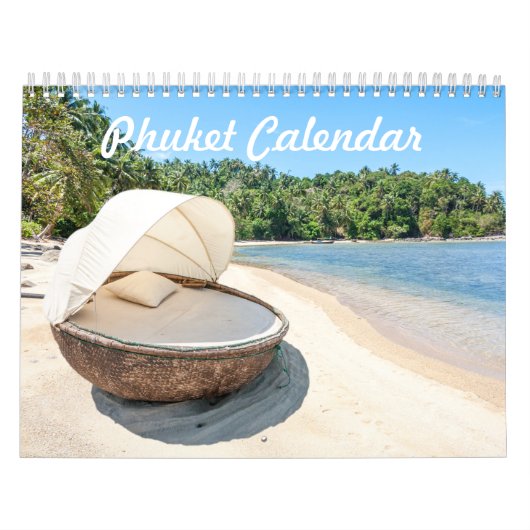 Phuket foto's Agenda Kalender (Hoes)
