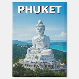 Phuket Grote Boeddha Thailand Magneet