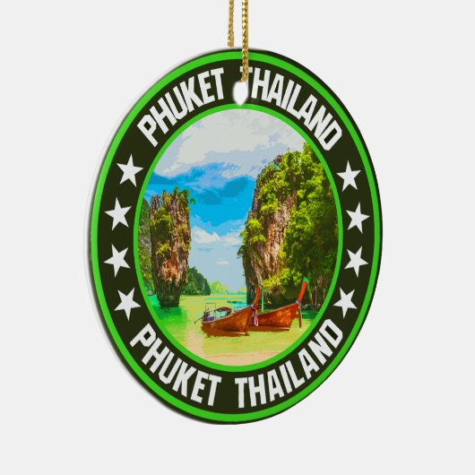 Phuket Keramisch Ornament (Rechts)