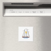 Phuket Kust Zeilsport Zeiler Magneet (Insitu (Vaatwasser))