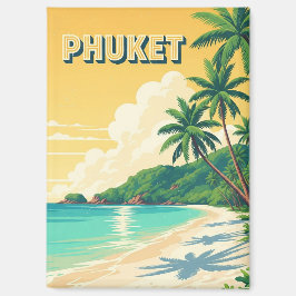Phuket Patong Strand Thailand Reizen Magneet