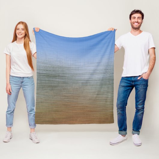 Phuket Pier Abstract in kleur, SVP-Afbeeldingen 20 Fleece Deken (In situ)