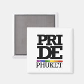 PHUKET PRIDE - png.nl Magneet (Voorkant / Achterkant)