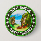Phuket Ronde Button 7,6 Cm (Voorkant)