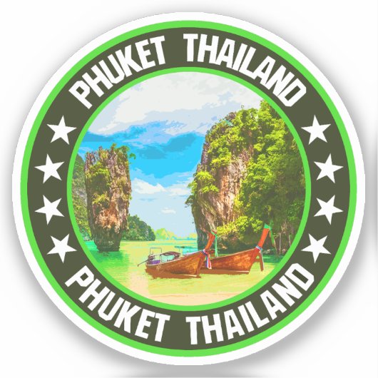 Phuket Sticker (Voorkant)