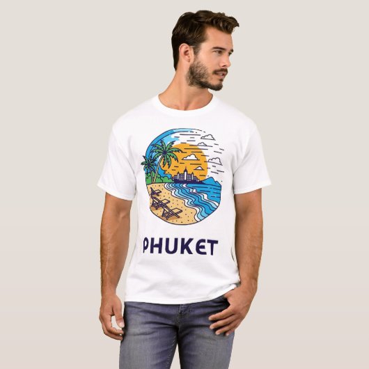Phuket T-shirt (Voorkant volledig)