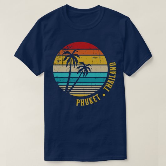 Phuket Thailand 1 T-shirt (Design voorkant)