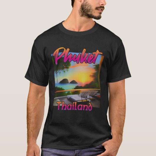 Phuket Thailand 1 T-shirt (Voorkant)