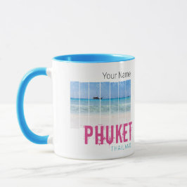 Phuket Thailand Beach Panorama Souvenir Mok