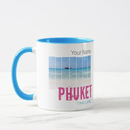 Phuket Thailand  Beach Panorama Souvenir Mok (Links)