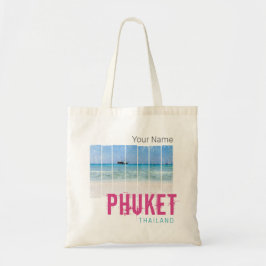 Phuket Thailand Beach Panorama Souvenir Tote Bag