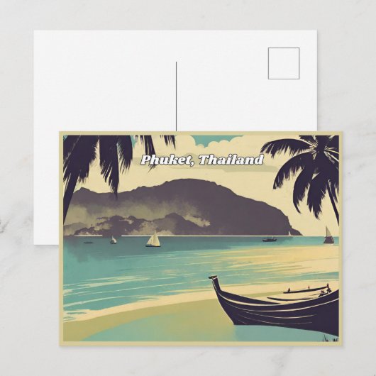 Phuket, Thailand Briefkaart (Voorkant / Achterkant)