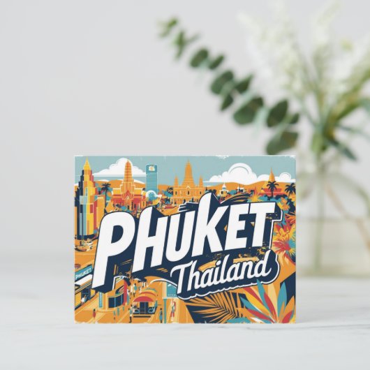 Phuket, Thailand Briefkaart (Staand voorkant)
