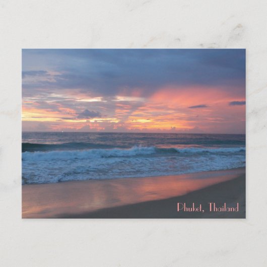 Phuket, Thailand Briefkaart (Voorkant)