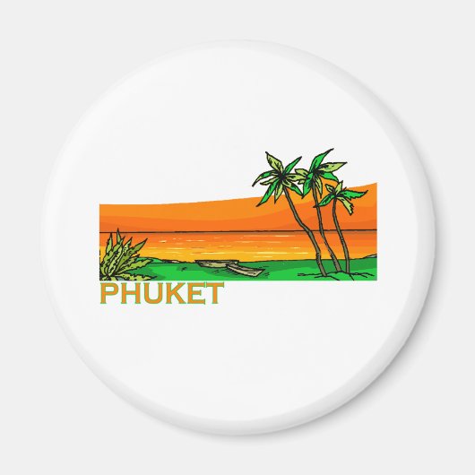 Phuket, Thailand Magneet (Voorkant)