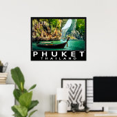 Phuket Thailand Poster (Thuiskantoor)