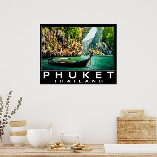 Phuket Thailand Poster (Keuken)