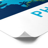 Phuket Thailand Reisprint Poster (Hoek)