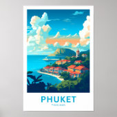 Phuket Thailand Reisprint Poster (Voorkant)